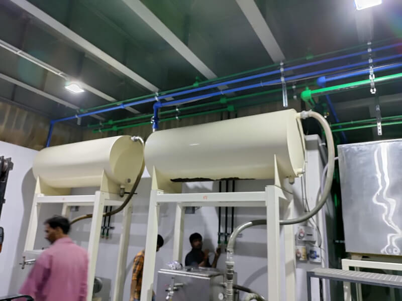 Anjney's Chiller Line Installation Gallery