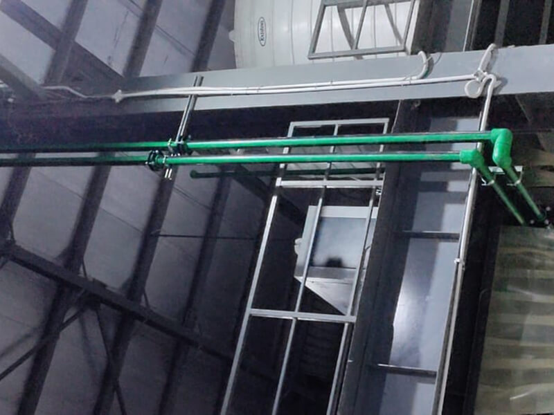 Anjney's Chiller Line Installation Gallery