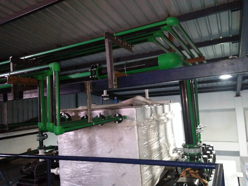 Anjney's Chiller Line Installation Gallery