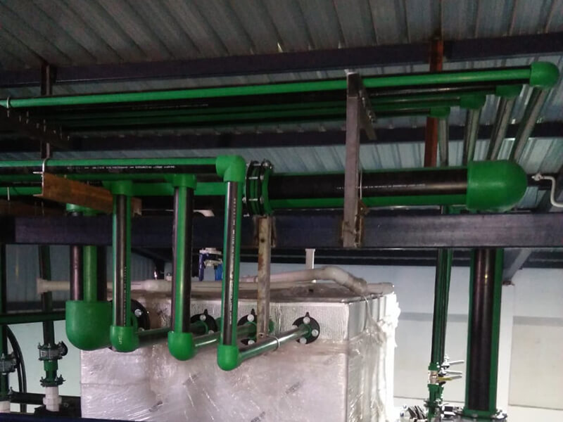 Anjney's Chiller Line Installation Gallery