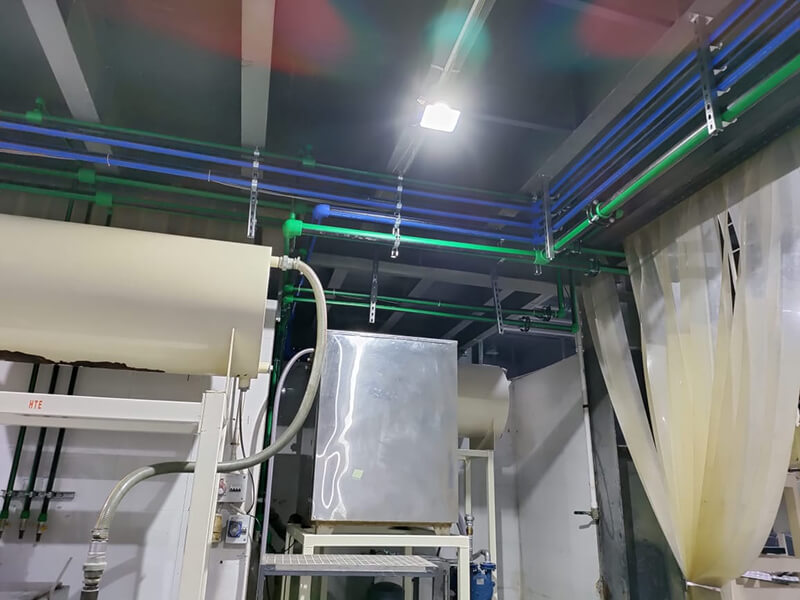 Anjney's Chiller Line Installation Gallery