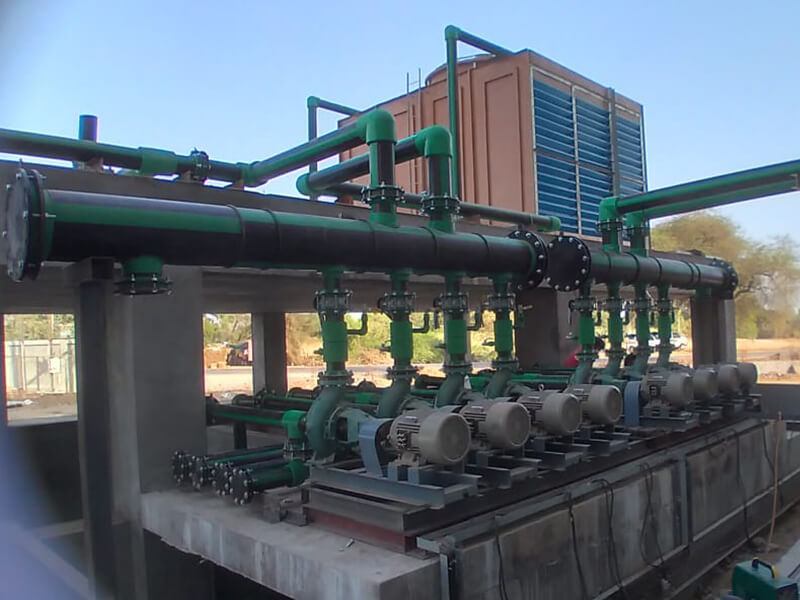 Anjney's Cooling Tower Line Installation Gallery