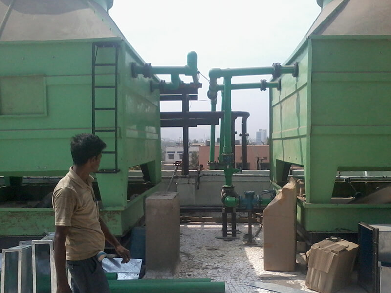 Anjney's Cooling Tower Line Installation Gallery