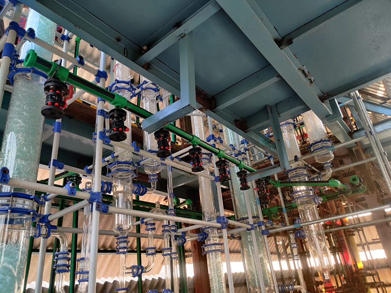 Anjney's Corrosive Chemical Line Installation Gallery