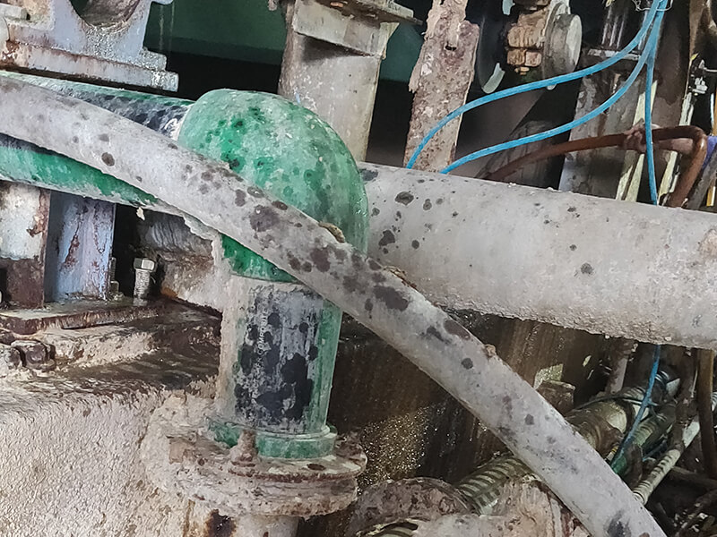 Anjney's Corrosive Chemical Line Installation Gallery