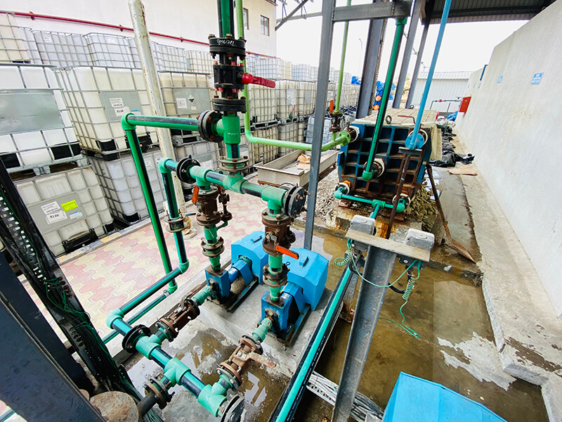 Anjney's Corrosive Chemical Line Installation Gallery