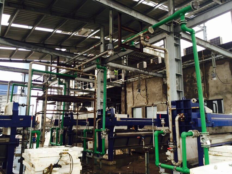 Anjney's Corrosive Chemical Line Installation Gallery