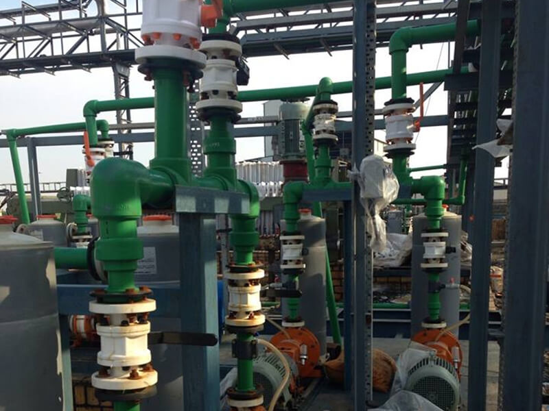 Anjney's ETP DM Water Line Installation Gallery