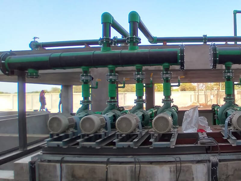 Anjney's ETP DM Water Line Installation Gallery