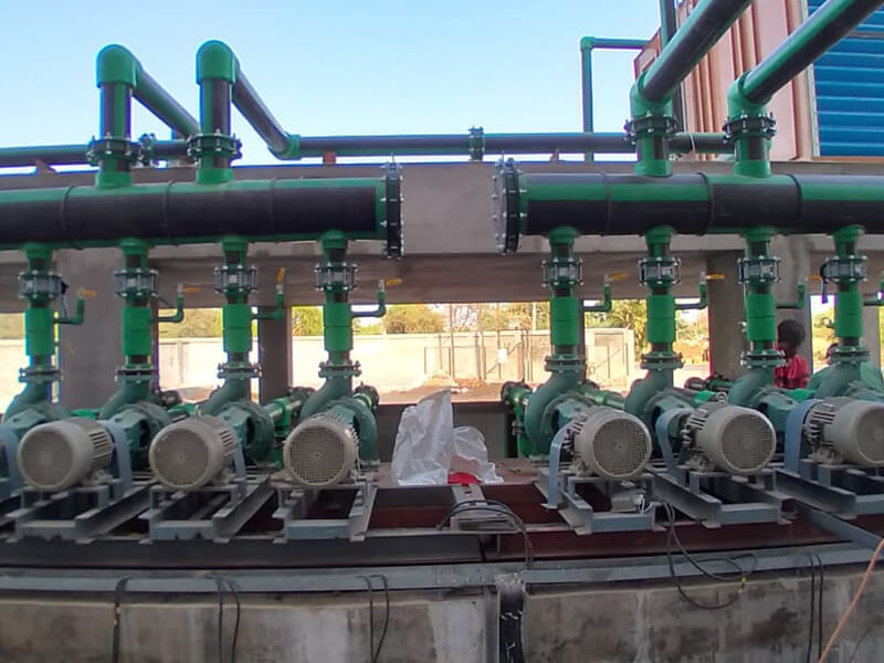 Anjney's ETP DM Water Line Installation Gallery