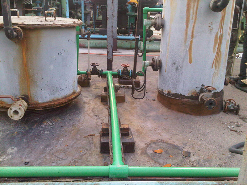 Anjney's ETP DM Water Line Installation Gallery