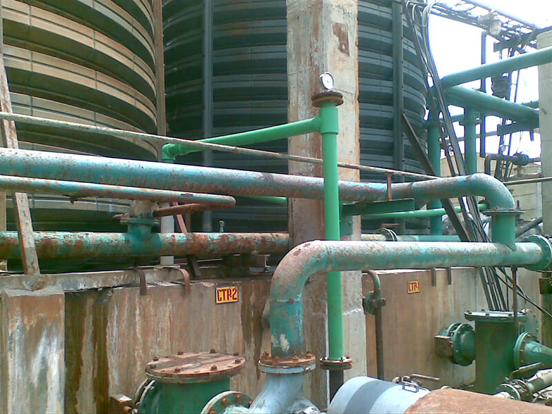 Anjney's ETP DM Water Line Installation Gallery