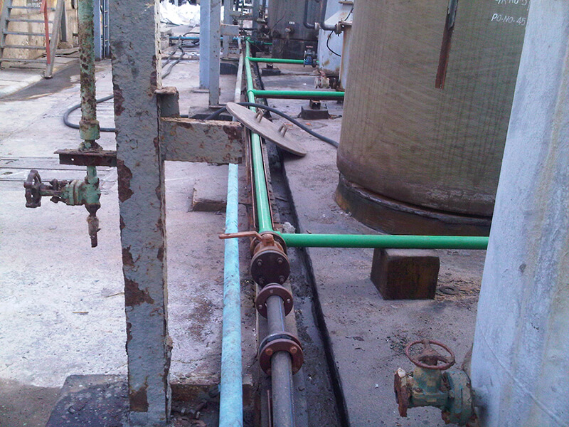 Anjney's ETP DM Water Line Installation Gallery