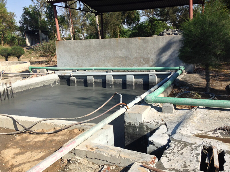 Anjney's ETP DM Water Line Installation Gallery