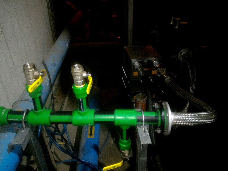 Anjney's High Temp Line Installation Gallery